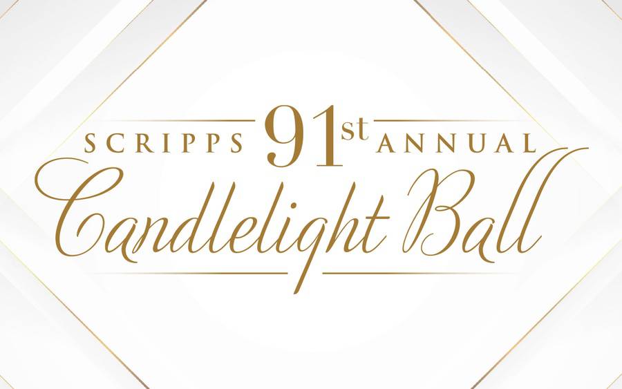 Scripps 91st Annual Candlelight Ball logo design