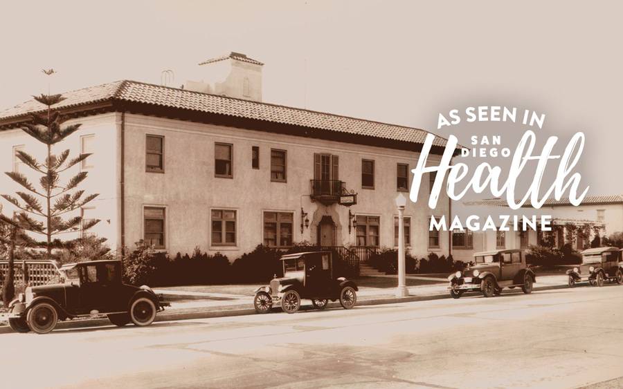 Philanthropist and journalist Ellen Browning Scripps founded Scripps Memorial Hospital and Scripps Metabolic Clinic in La Jolla in 1924. San Diego Health Magazine