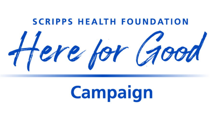 Scripps Health Foundation Here for Good Campaign logo