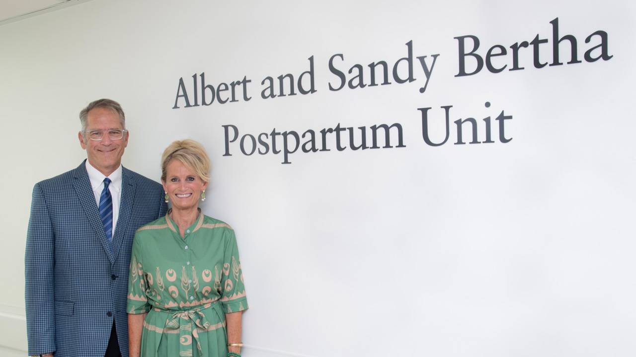 Albert and Sandy Bertha Postpartum Unit
