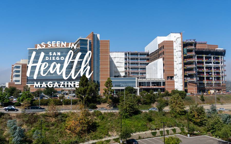 An artist’s rendering depicts the new 433,000-square foot hospital tower that will be built at Scripps Memorial Hospital La Jolla.