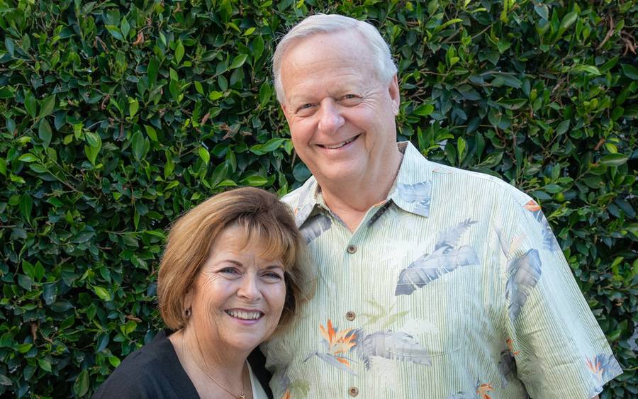 Patty and Bruce Anderson are following in Bruce's parents philanthropic footsteps.