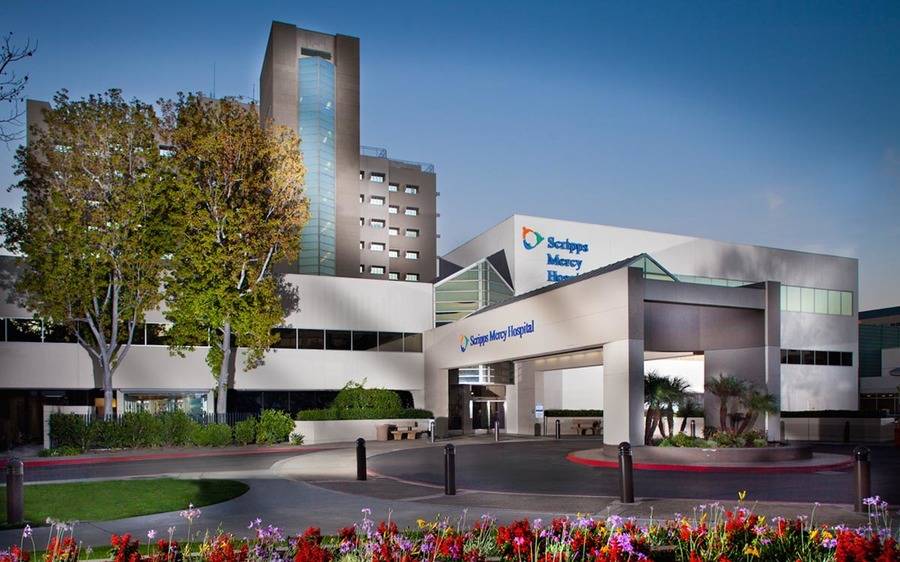 Scripps Mercy Hospital, San Diego, main entrance