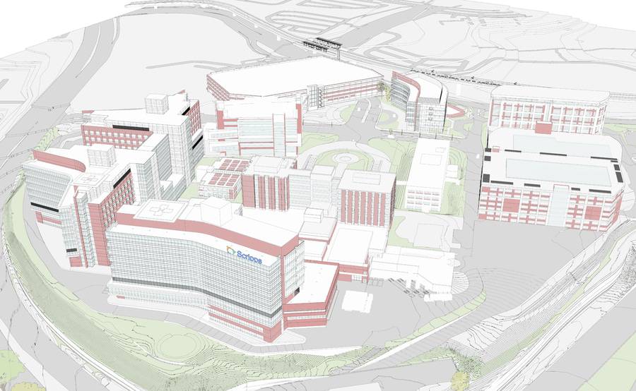 Scripps La Jolla campus rendering