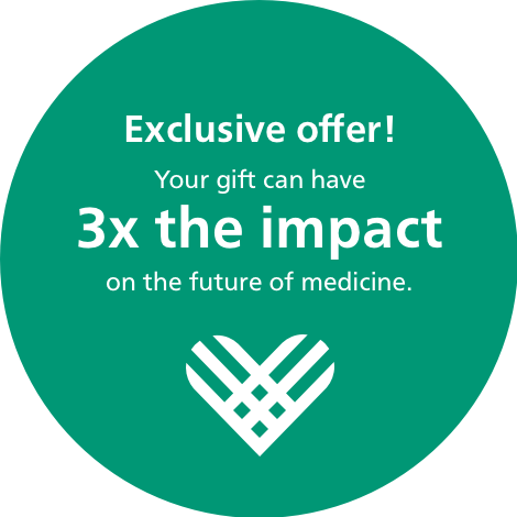 Your gift can have 3 times the impact