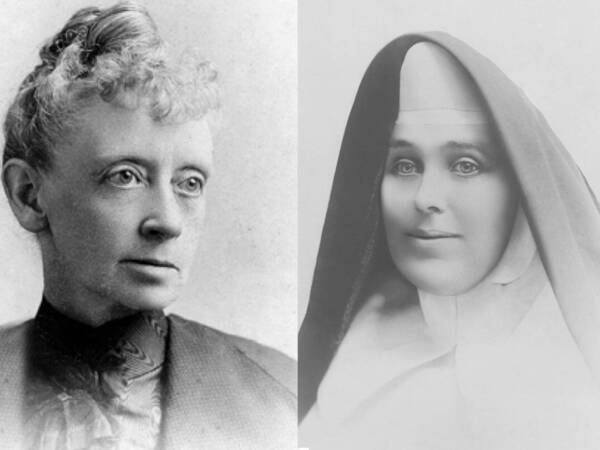 Scripps founders Ellen Browning Scripps and Mother Mary Michael Cummings