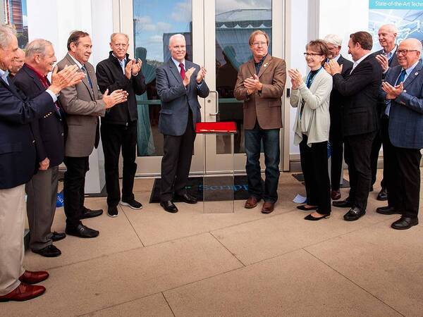 Scripps board members and donors celebrated a major milestone with a ribbon cutting on June 1 with the opening of the North Tower at Scripps Memorial Hospital La Jolla. 
